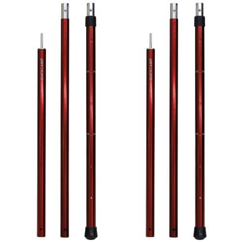 テント・タープ用 メインポール2本セット 130-250cm ｜商品｜QUICKCAMP