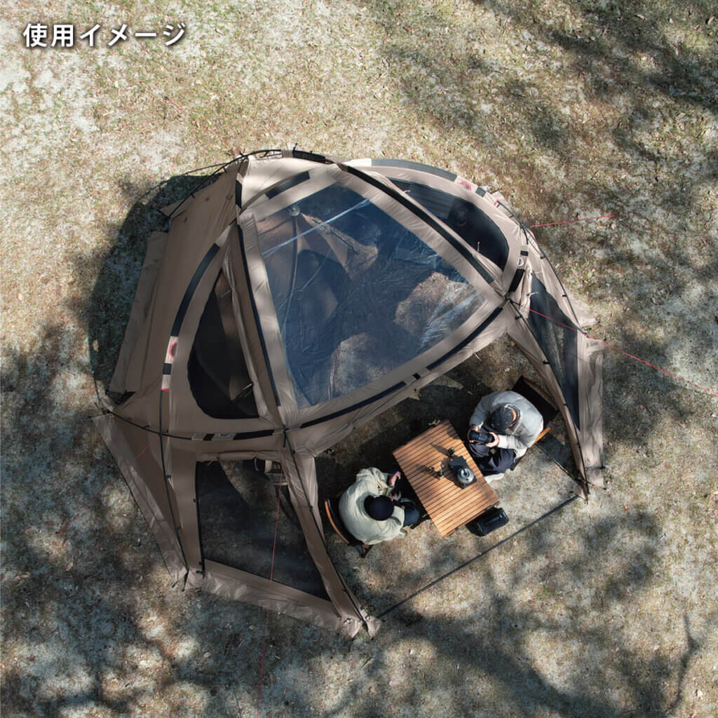 ドームシェルター FELS ｜商品｜QUICKCAMP(クイックキャンプ)公式サイト