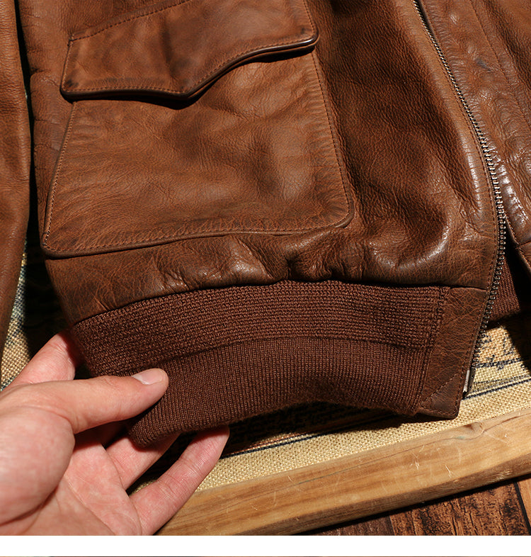 カウレザー A-2 フライトジャケット◇M～3XL – quietman clothes