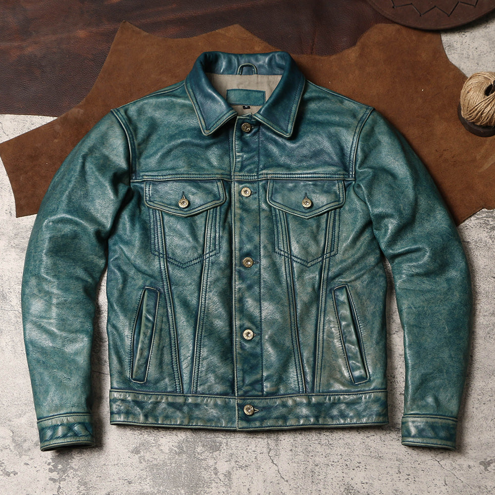 アジの出たターコイズブルーが絶妙☆507 type3型 復刻モデル ヘビー