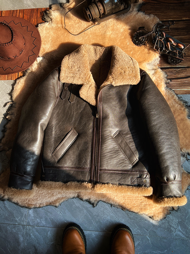 ◇オーストラリア産ムートン B-3フライトジャケット◇ – quietman clothes