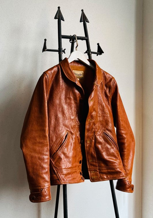 残り僅か☆1930's VINTAGE復刻デザイン ゴートレザーコサック