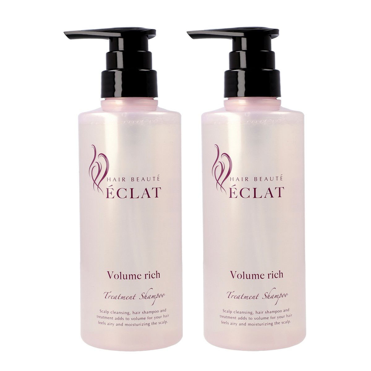 ヘアボーテエクラボリュームリッチトリートメントシャンプー2本セット