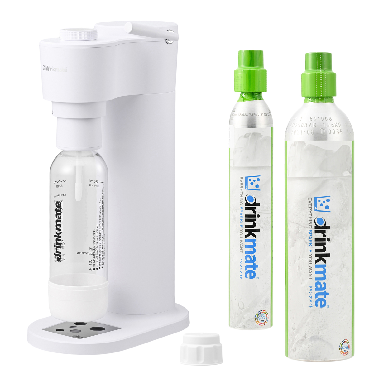 ドリンクメイト 強炭酸メーカー シリーズ650 142Lガス増量 ドリンク