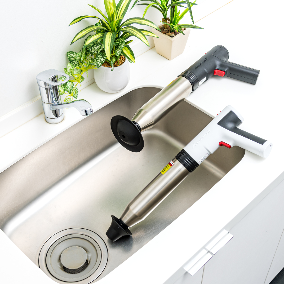 排水管の汚れを空気の力でお掃除エアロショットII エアロショットツー