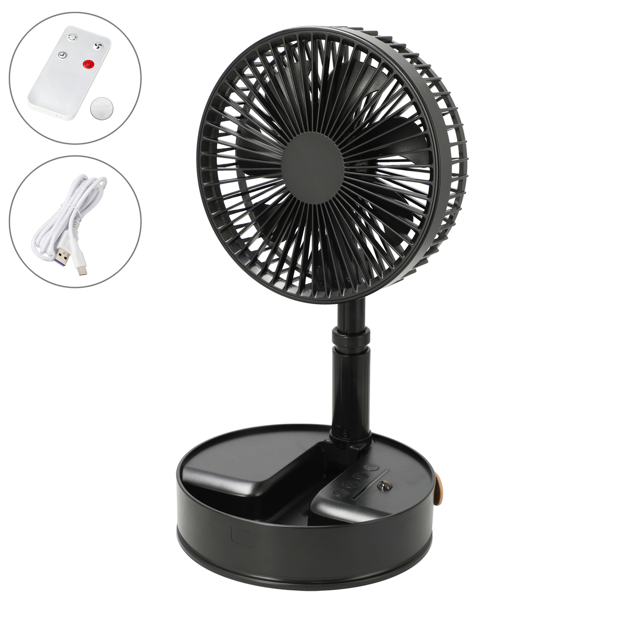 コンパクトでも大風量 ポータブルファン ネット限定カラー - QVC.jp