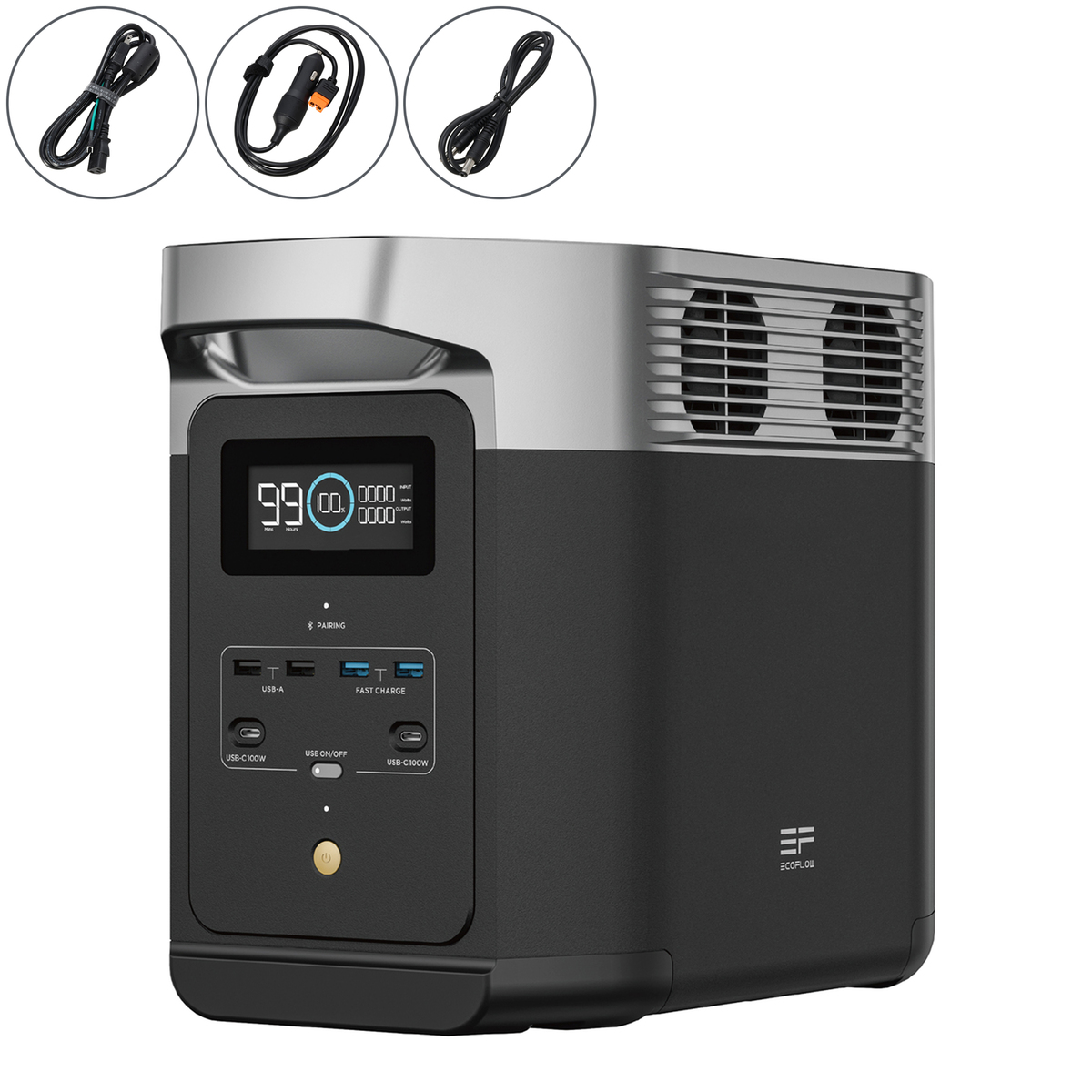 エコフロー デルタ2 ポータブル電源 電池容量1024Wh エコフロー