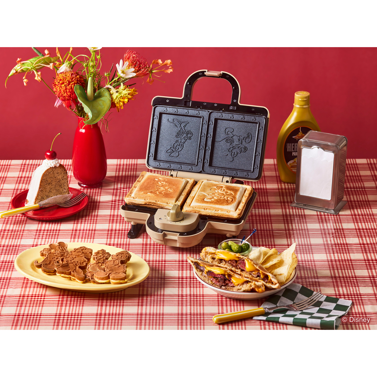 BRUNO ディズニー ホットサンドメーカー ダブル ブルーノ（BRUNO