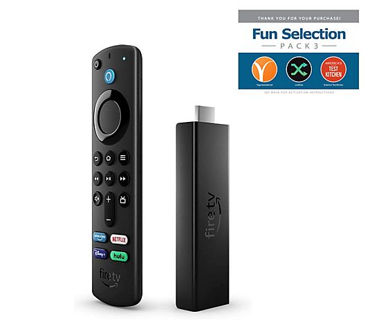 Amazon Fire TV Stick 4K MAX with Alexa Voice Remote and Voucher