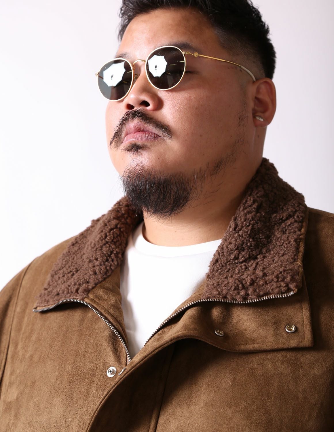 大きいサイズ メンズ】QZILLA Hard Boa QZ-1 ジャケット アウター 裏