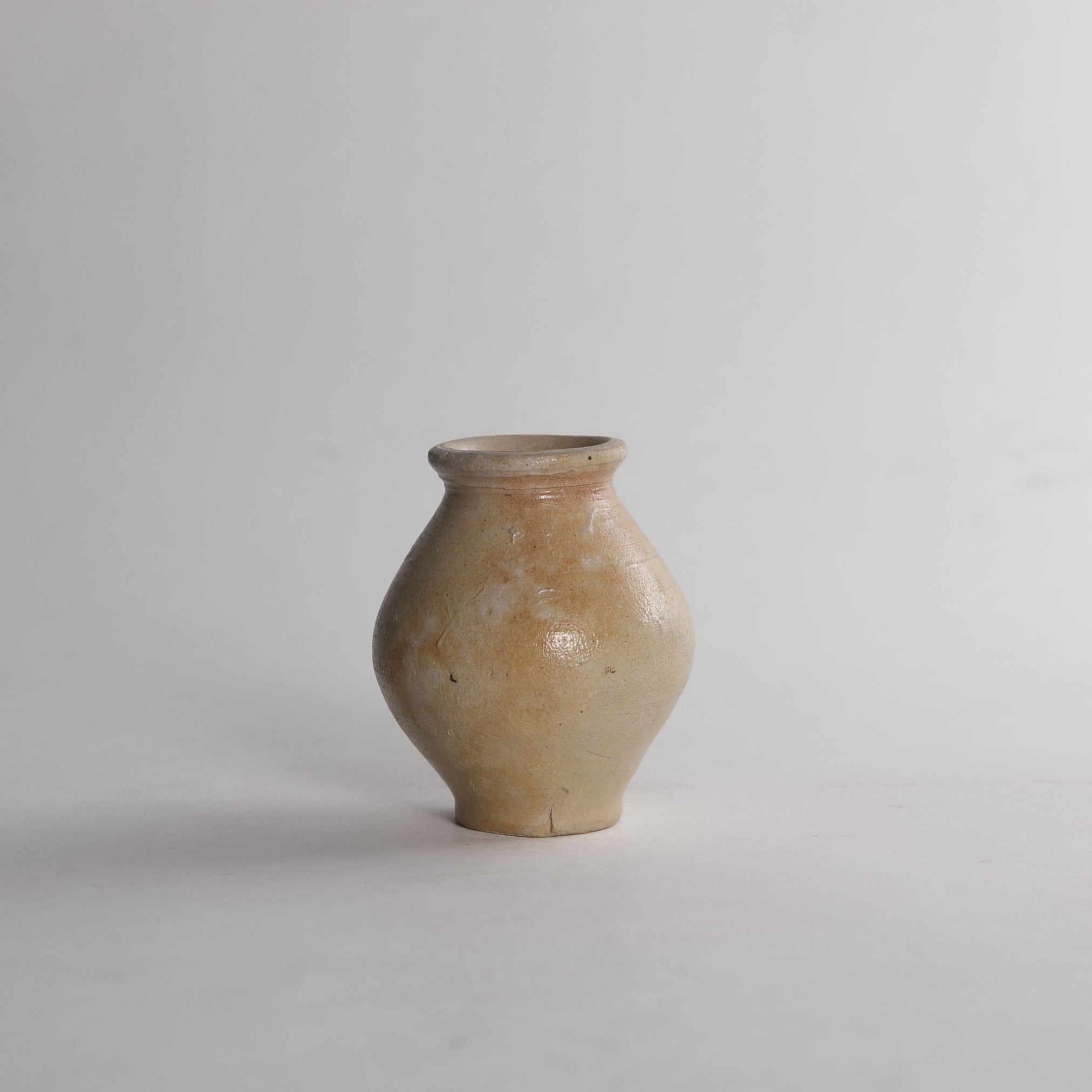 ドイツアンティーク 塩釉小壺と鍵盤（近世：16–19世紀） | 入蘆花