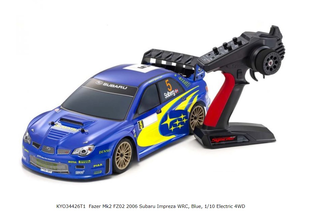 2006 Subaru Impreza WRC Kyosho Fazer Mk2 FZ02- (Rocco Edition