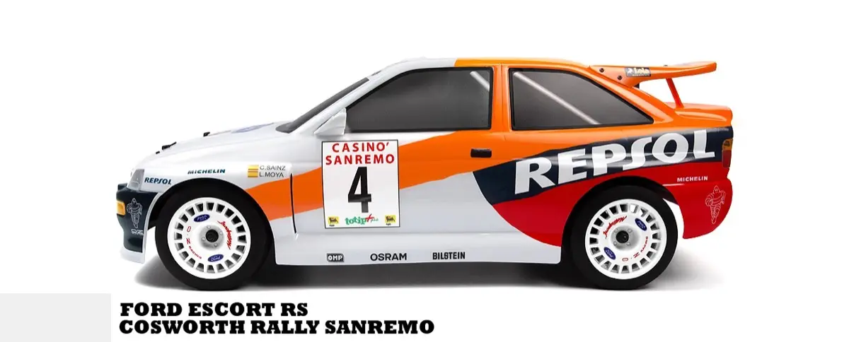 新製品】hpi-racing WR8 FLUX | フォード エスコート RS コスワース