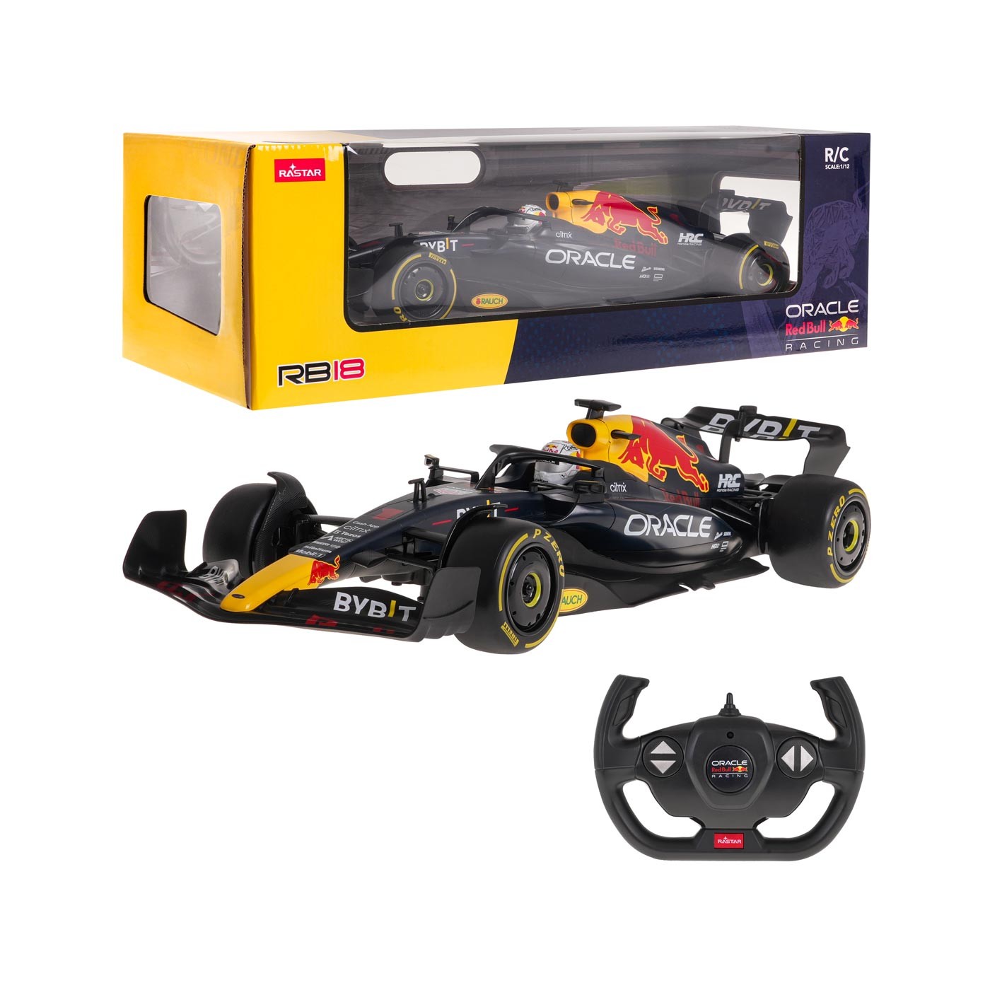 R/C 1:12 Oracle Red Bull Racing RB18 RASTAR | Ramizb2b.com