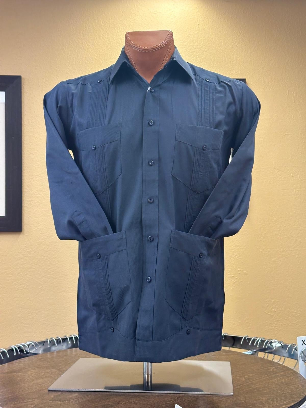 P - 65% P - 35% C Guayabera - Reg - Long Sleeve – Ramon Puig