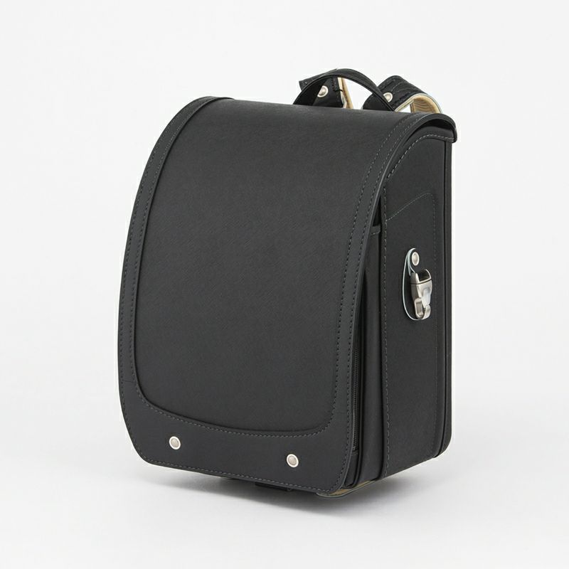 2027年ご入学向け】レイブラック（牛革）黒×ブルー | 鞄工房山本の