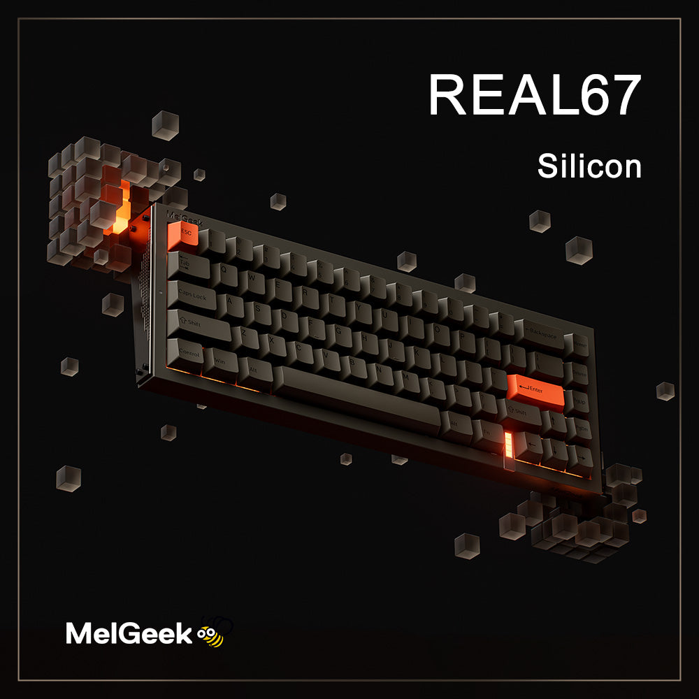 MelGeek REAL67 Silicon Gray – Rabbit0-Store