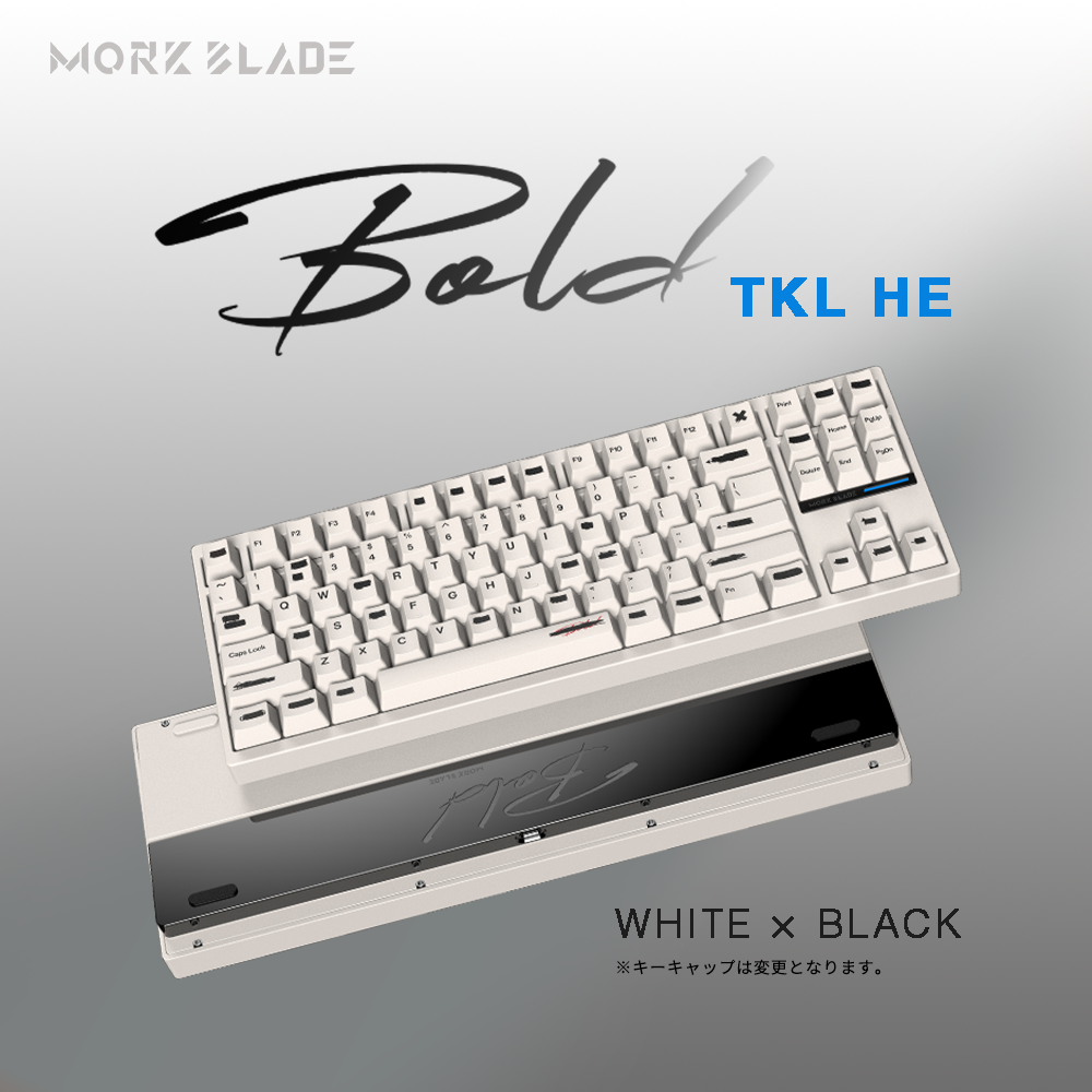 MorkBlade WHITE / BLACK ラピッドトリガー キーボード – Rabbit0-Store
