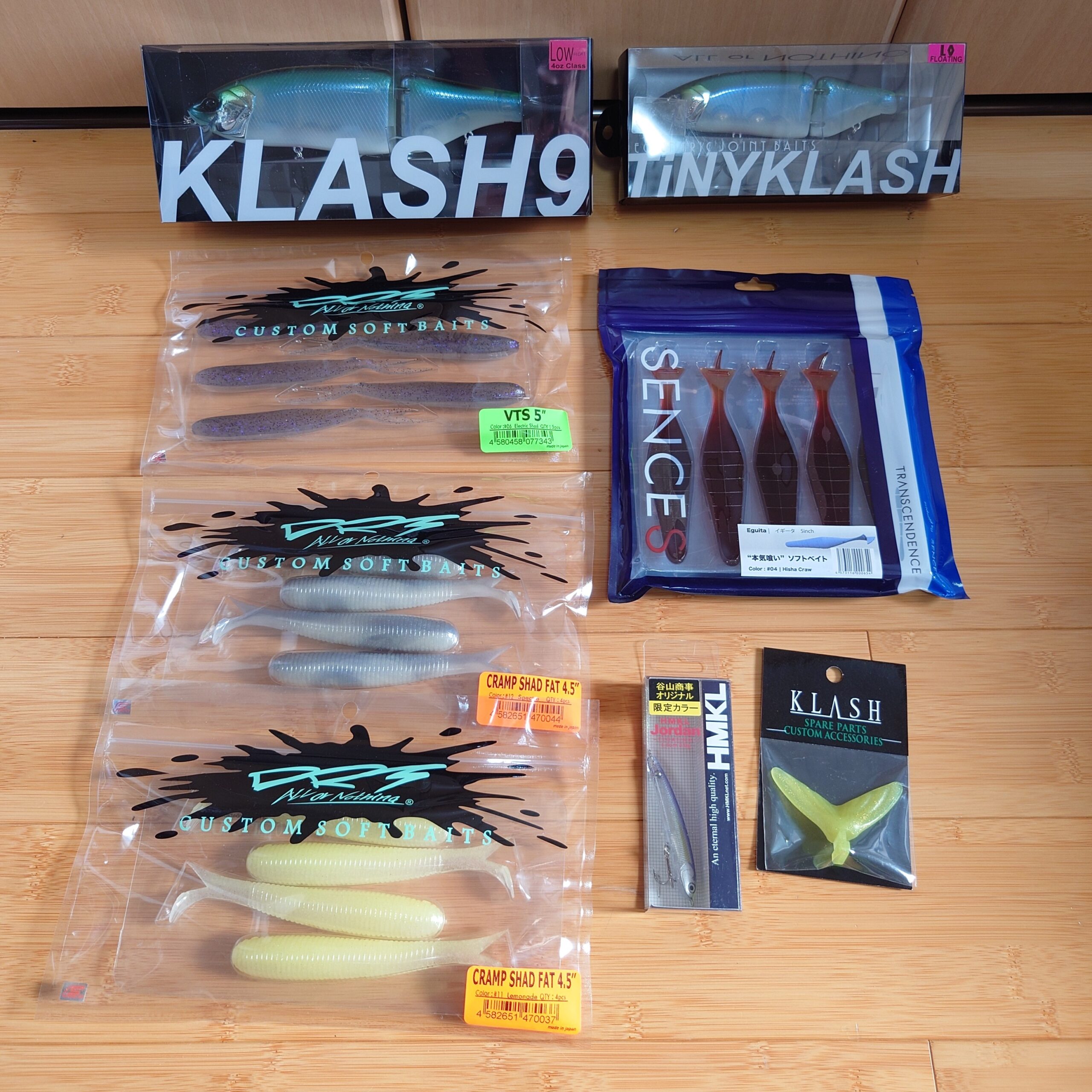 クラッシュ9(長谷川ピンク)入り、オリジナルセットを購入したので中身