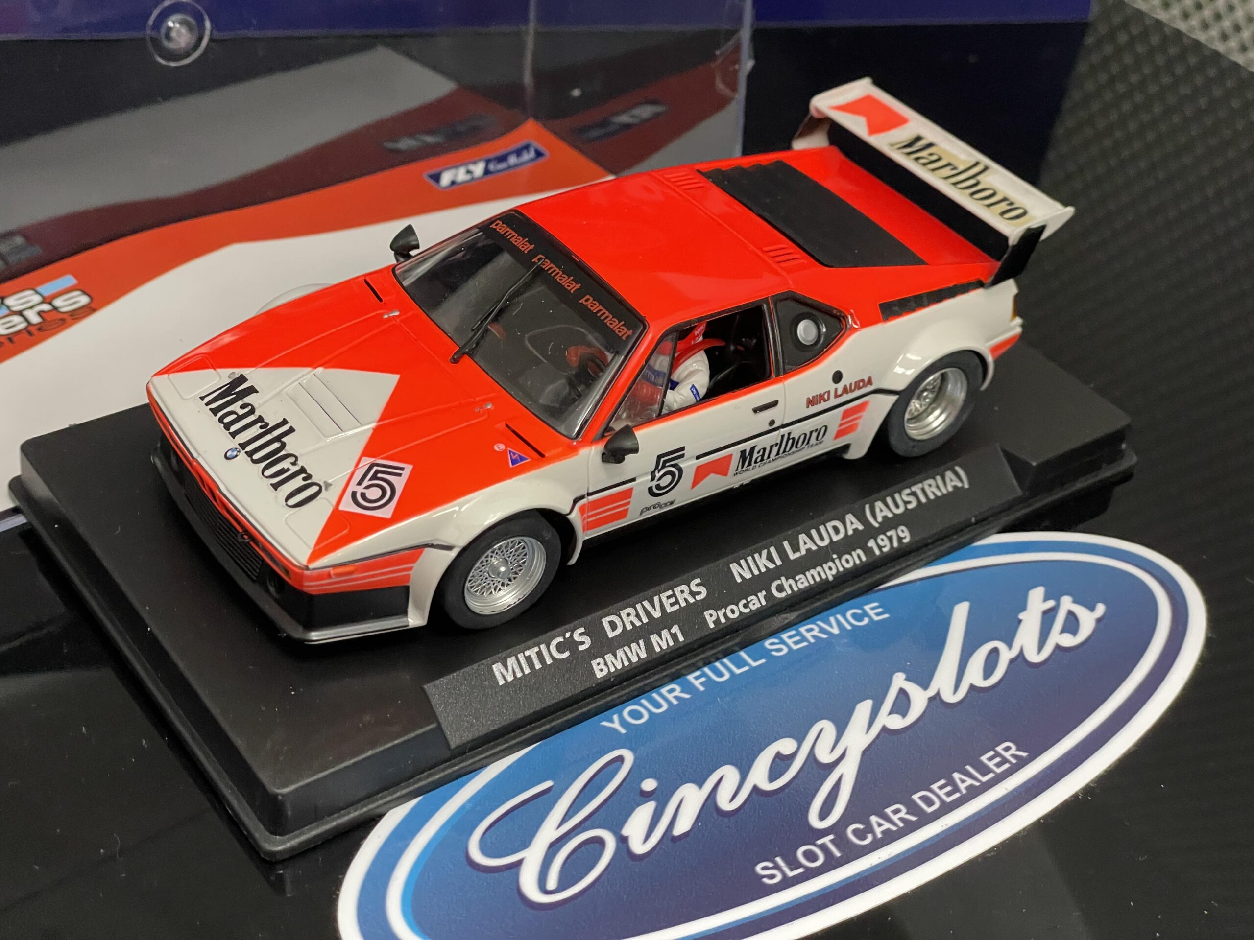 Fly 88240 BMW M1 Procar Marlboro, Lightly Used.