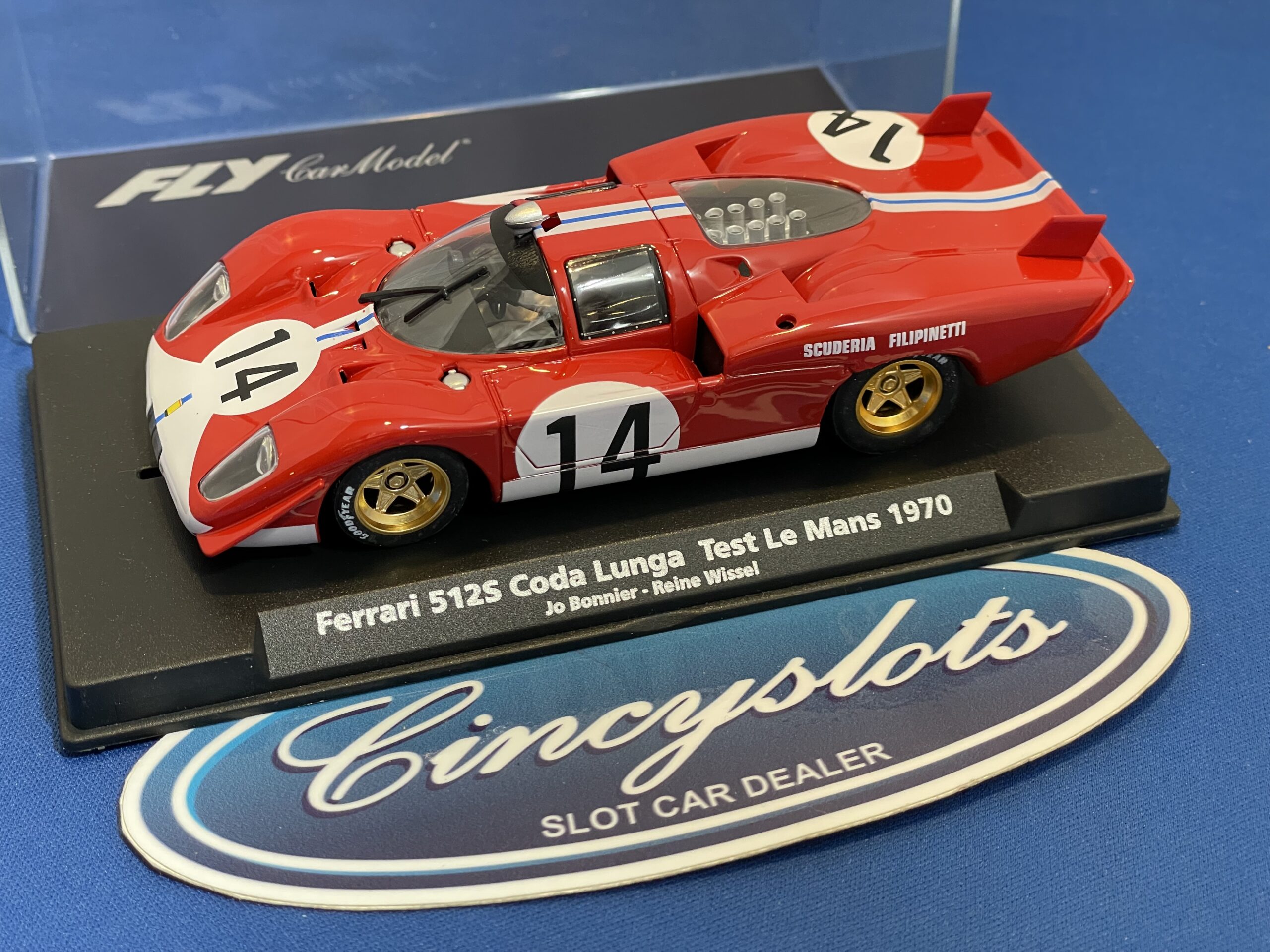FLY C75 88186 512s 1/32 Slot Car.