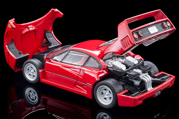 TLV 1/64 LV-N フェラーリ F40 (1989) (赤) – Racing Models