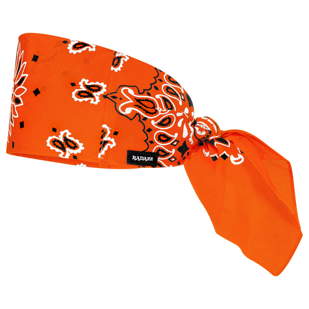 Austin Paisley Bandana - Orange – RADAZZ Apparel
