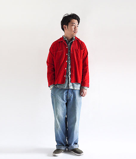 60's Manhattan ビンテージオープンカラーコーデュロイシャツ - Fresh