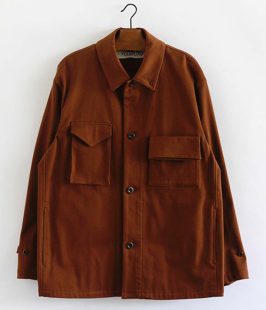 POLYPLOID WORKWEAR JACKET B [BROWN] - Fresh Service NECESSARY or