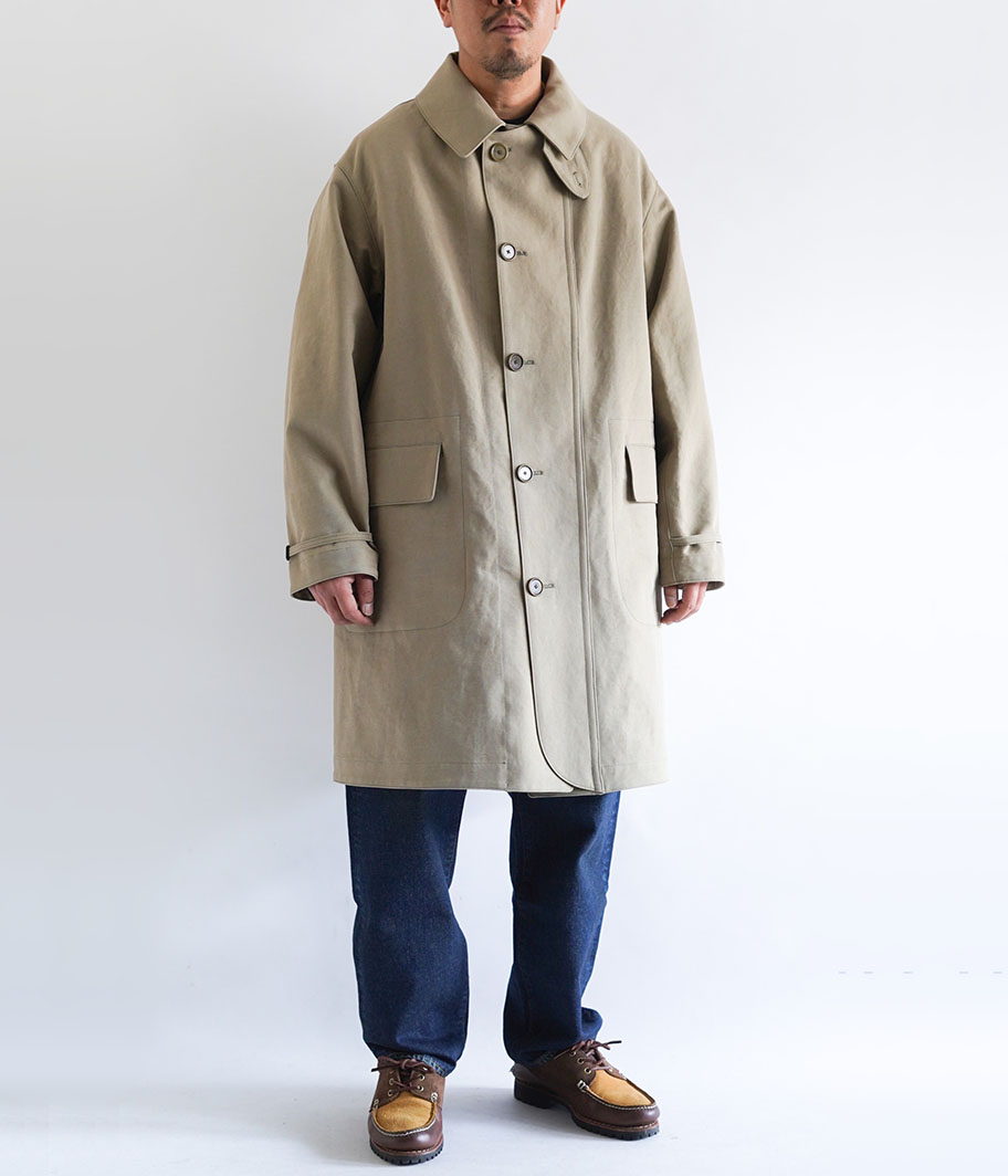 A.PRESSE Motorcycle Half Coat [KHAKI] - Fresh Service NECESSARY or
