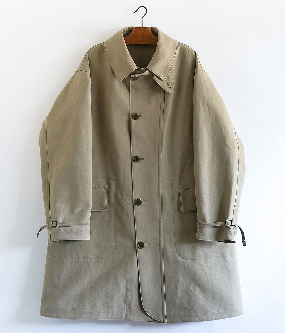 A.PRESSE Motorcycle Half Coat [KHAKI] - Fresh Service NECESSARY or