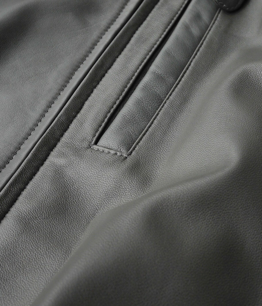 CCU 'HENRY' SWING TOP JACKET [SHEEP SKIN / GRAY] - Fresh Service