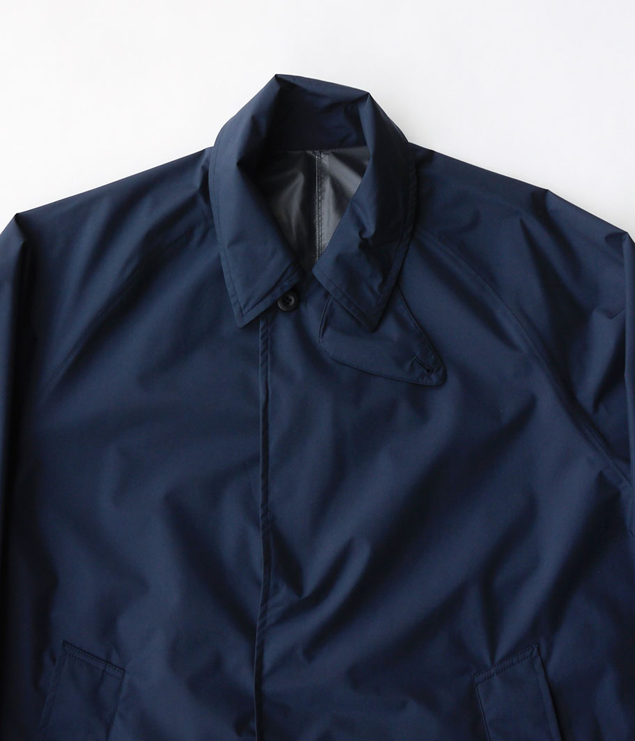 Fresh Service PERTEX SHIELD BAL COLLAR COAT [NAVY] - Fresh Service