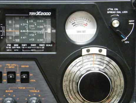 BCLラジオ修理体験記 TRYX－2000
