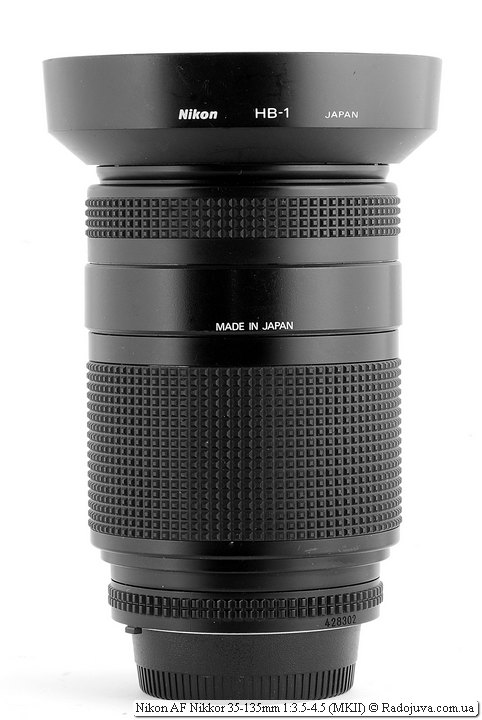 Review of Nikon AF Nikkor 35-135mm 1: 3.5-4.5 (MKII) | Happy