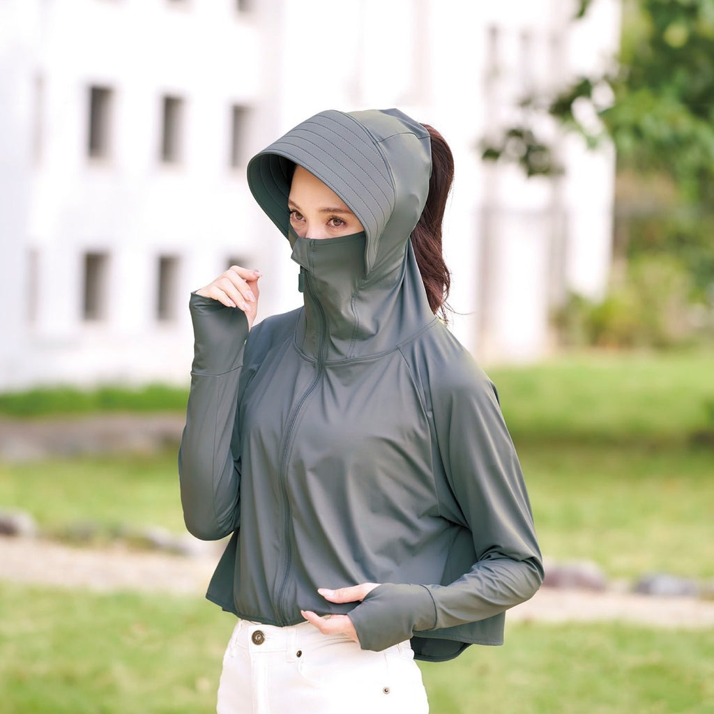 爽壁 フェイスガードUVパーカー– ラフィネマルシェ Raffine Marche