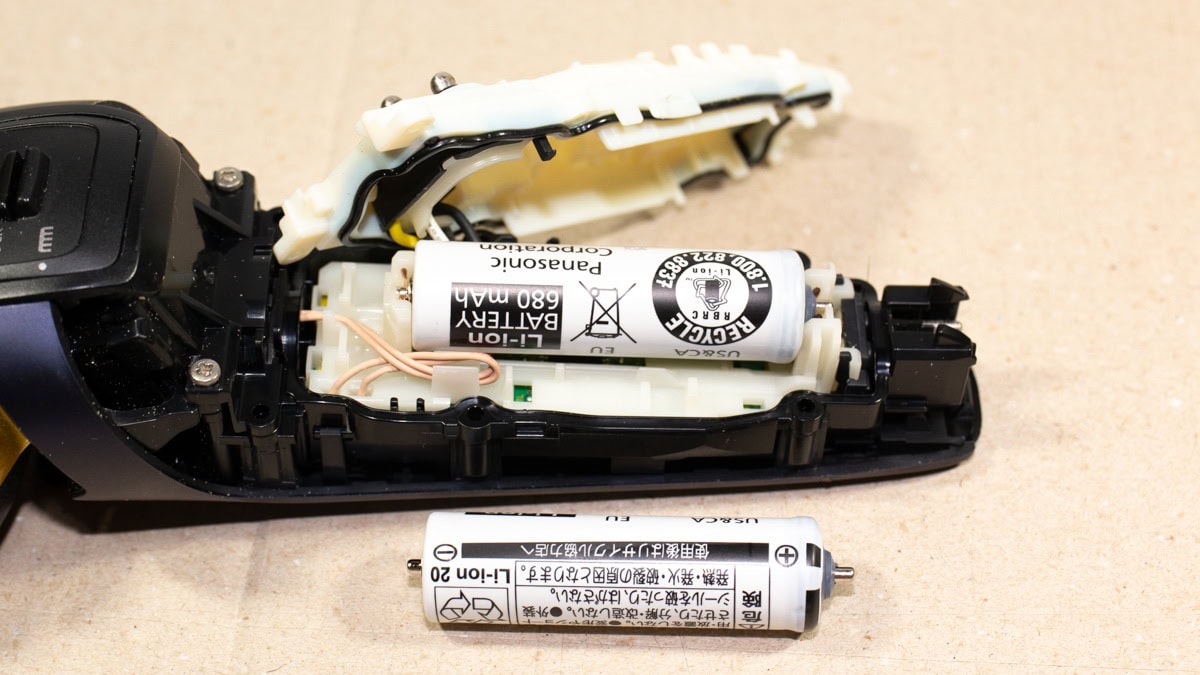 ラムダッシュ ES-CLV7D-Aのバッテリー交換 | Rai-Life