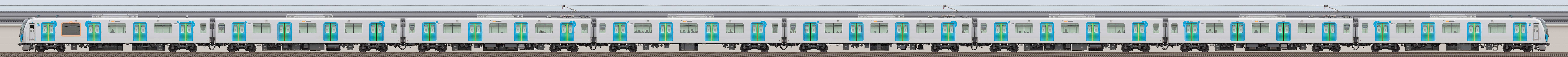 西武40000系48151編成（1位側）｜RailFile.jp｜鉄道車両サイドビューの図鑑