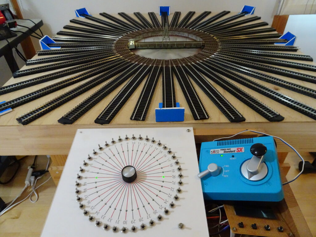 HO（16番）の転車台の製作（21） 転車台の試運転｜鉄道模型製造所