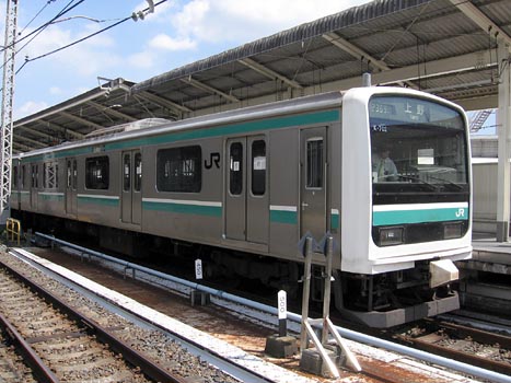 常磐線上野口から撤退へ E501系: Kaz-T's blog レインボーライン