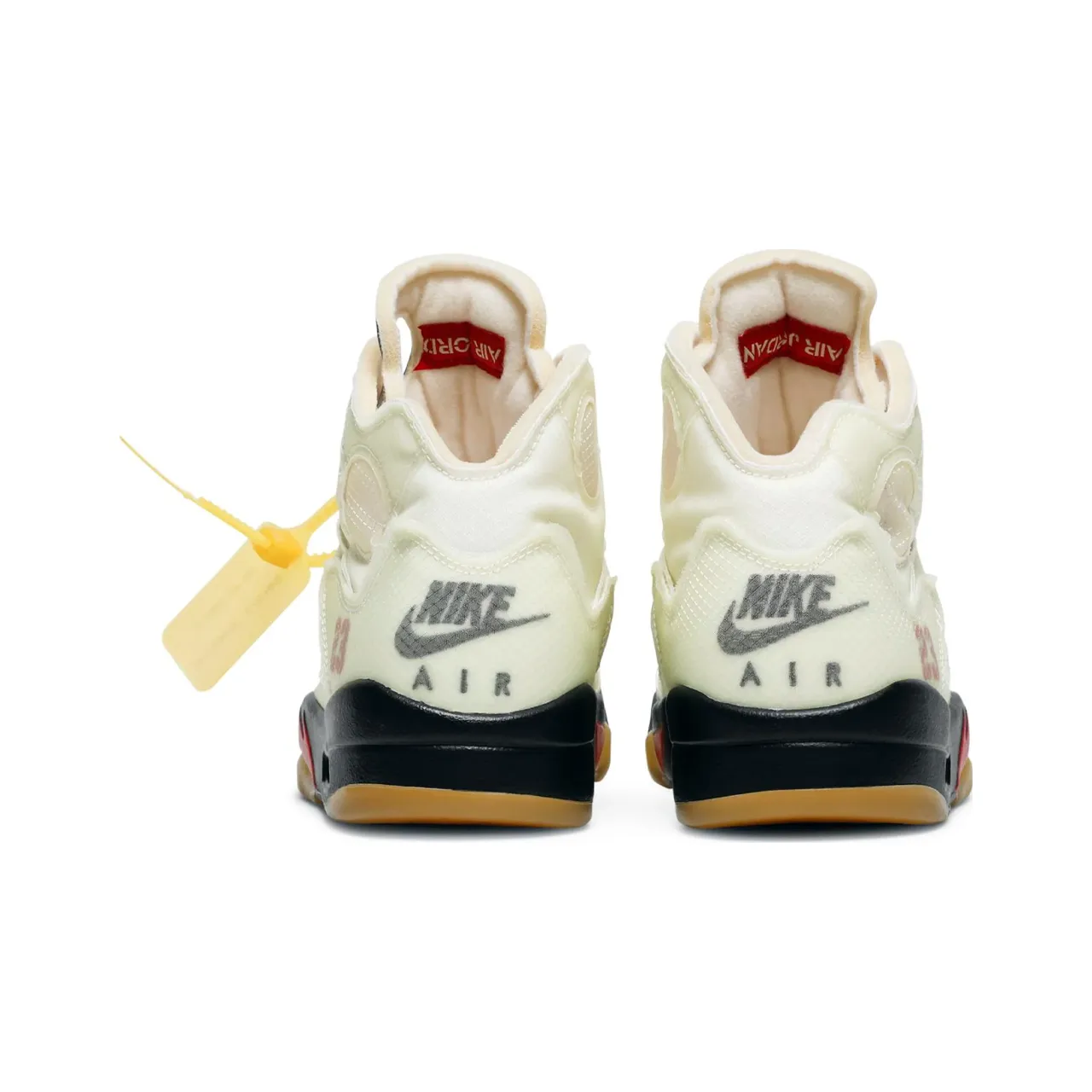 Off-White x Air Jordan 5 SP 'Sail' - Rainy Clouds OG