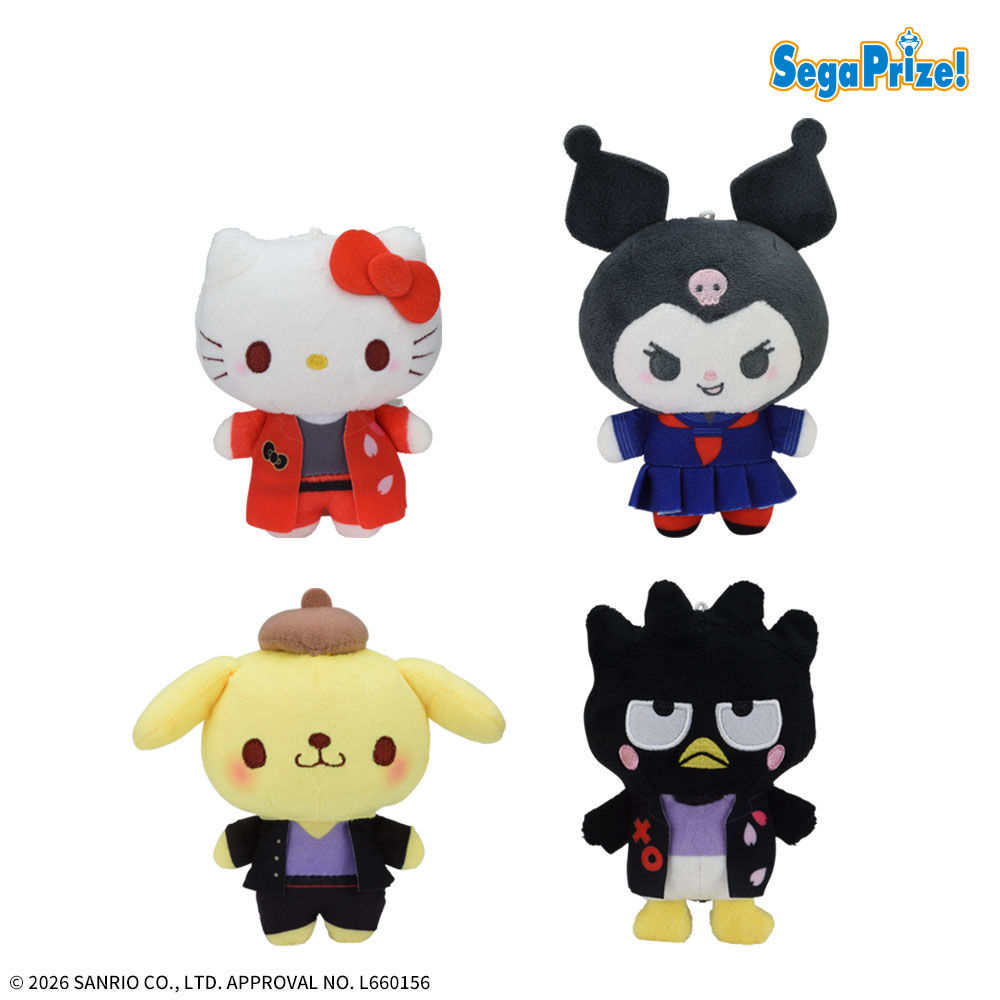 プライズ情報】ゆるかわ サンリオキャラクターズ マスコット やんちゃ