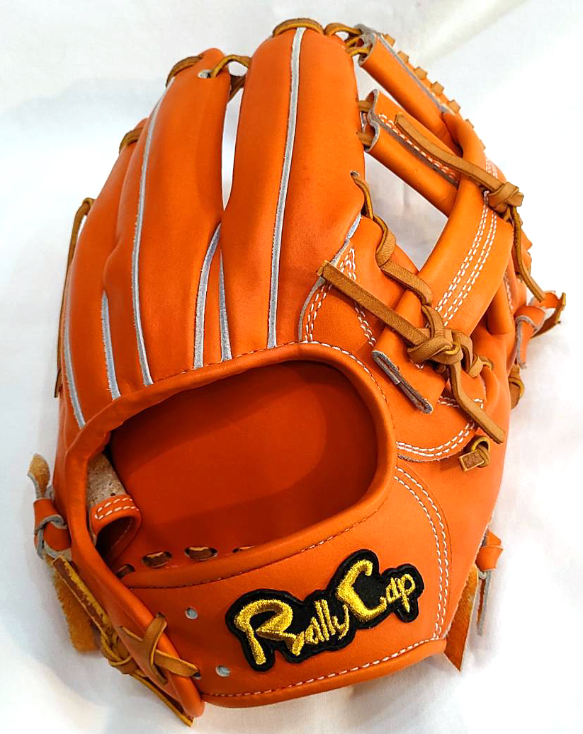 型付け済み【Rally Cap（ラリーキャップ）】硬式用グラブ 内野手用