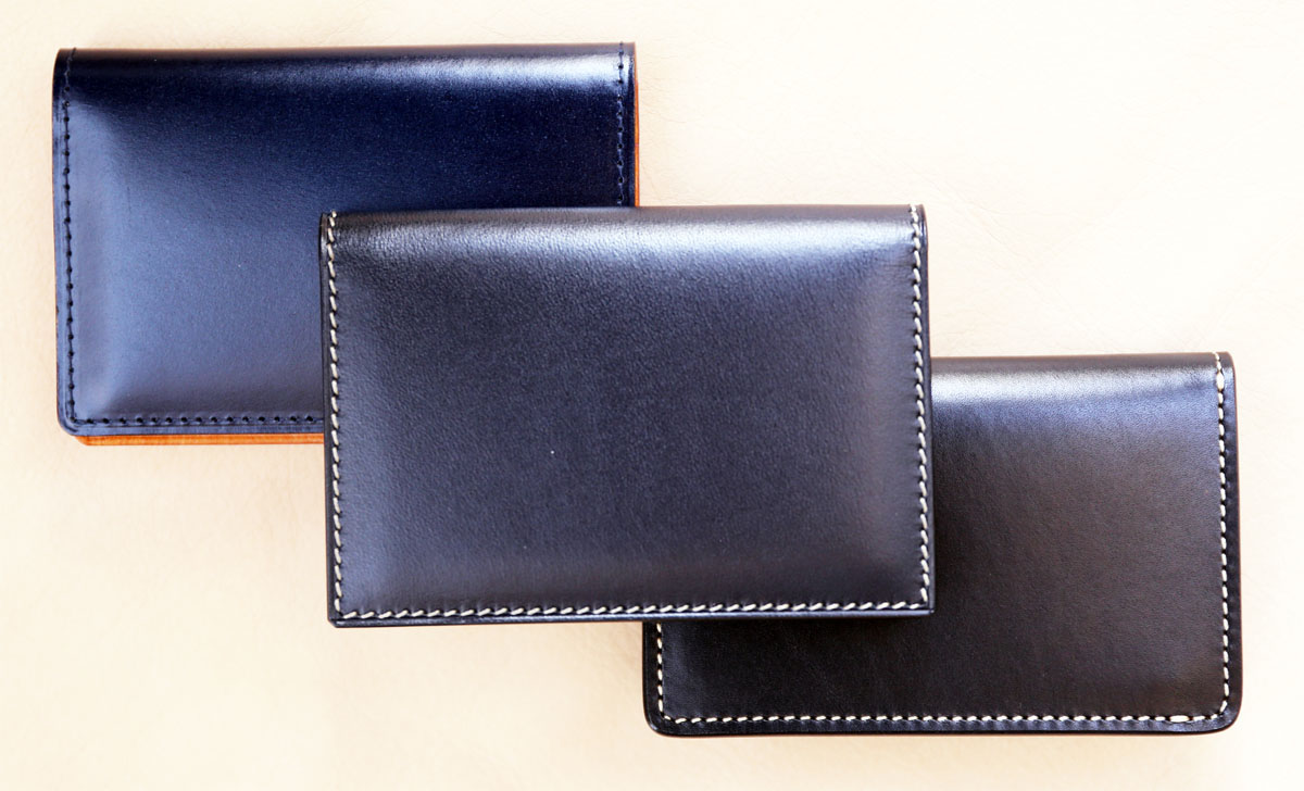 名刺入れ3つ（GANZO、万双、WILDSWANS）どれがお好み？どれが良い？
