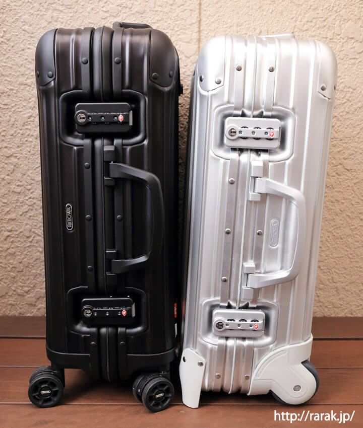 やっぱり 2輪が好き。リモワ（RIMOWA）のトパーズ。機内持ち込み可能な