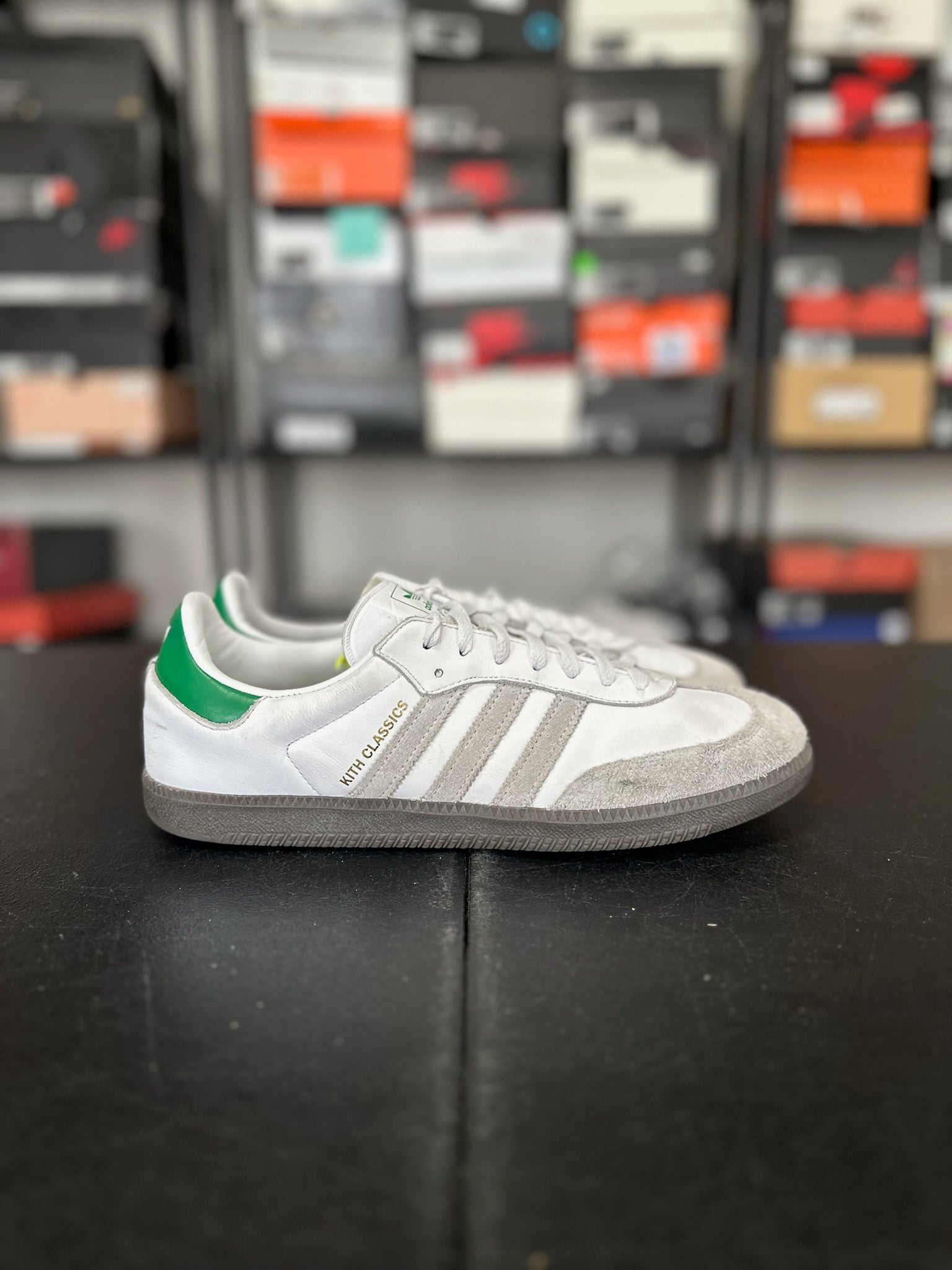 Size 12 - adidas Samba Kith Classics White Green