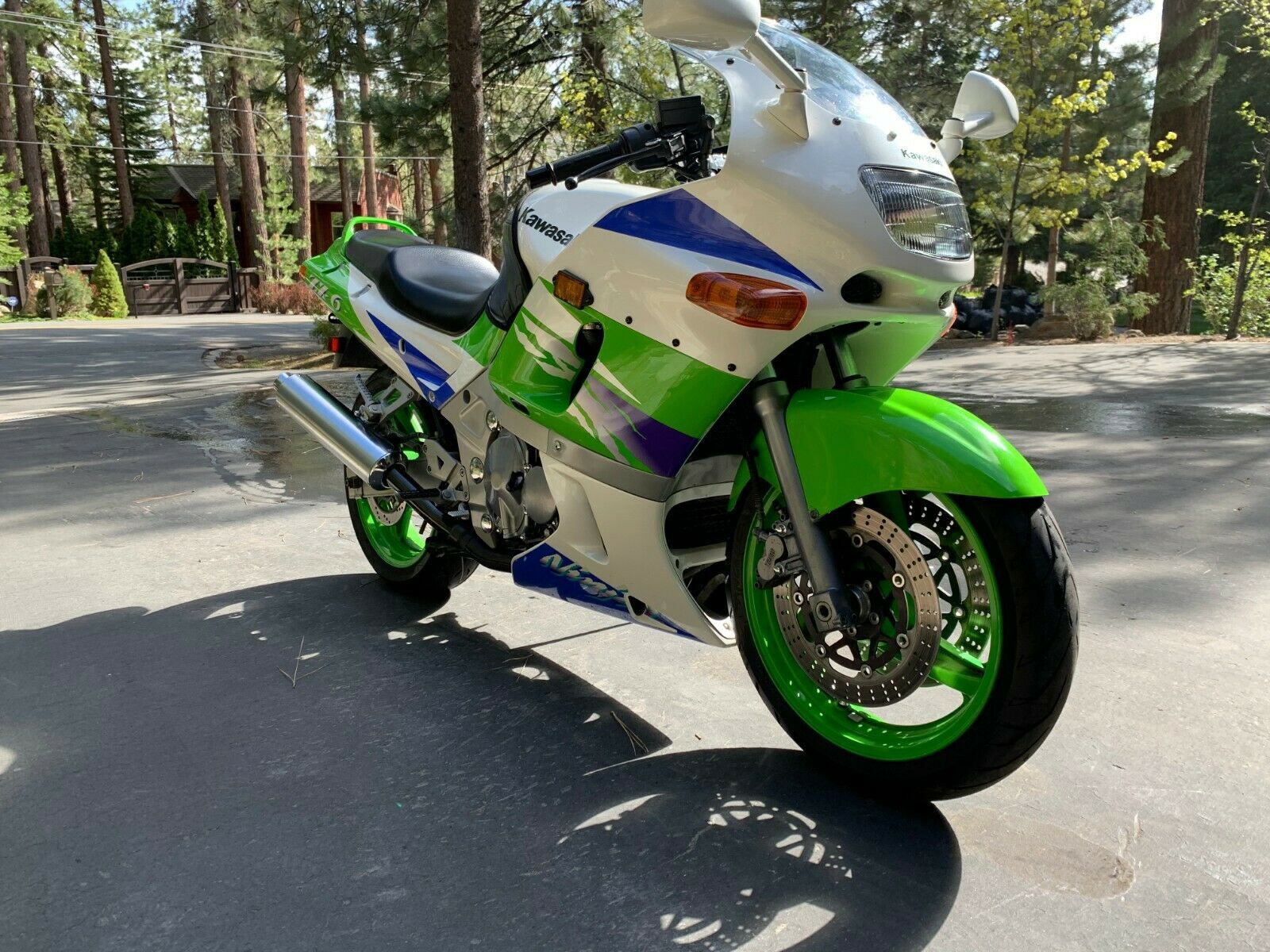 1994 Kawasaki ZX6 R Front - Rare SportBikesForSale