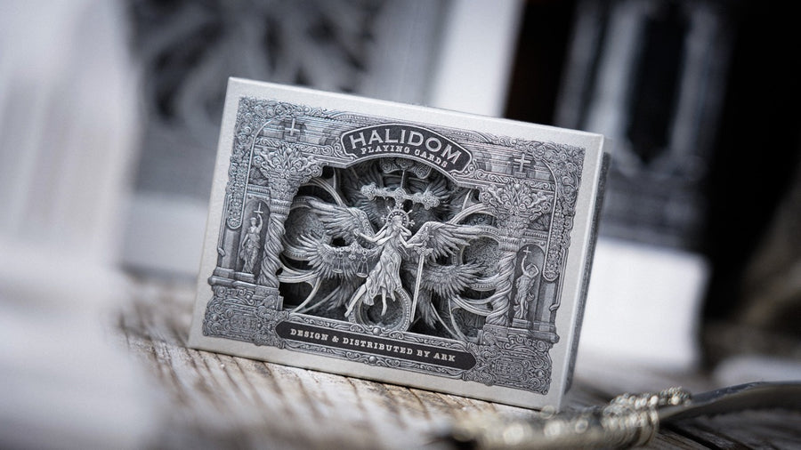 Halidom Silver Sacred Playing Cards – Rare Playing Cards