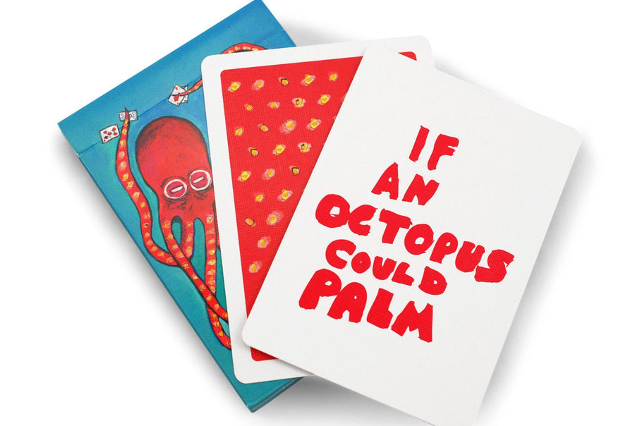 If an Octopus Could Palm-RarePlayingCards.com – Rare Playing Cards