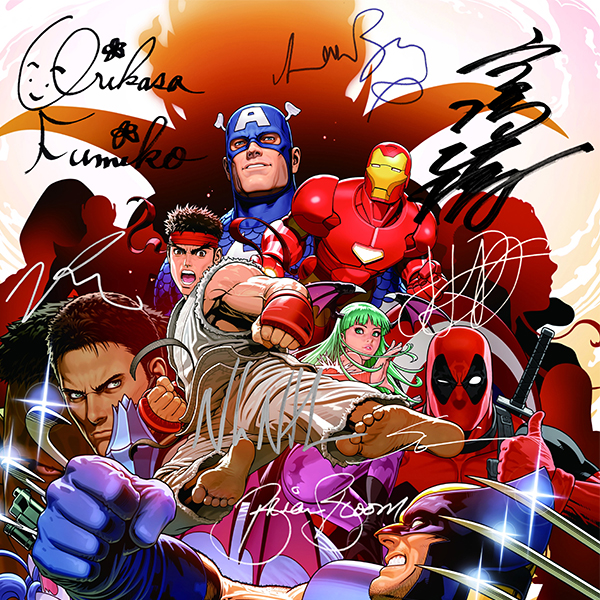Ultimate Marvel vs Capcom 3 Mini Poster Limited Signature Edition